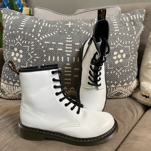 Dr. Martens Shoes - {Dr. Martens} Combat Boots
